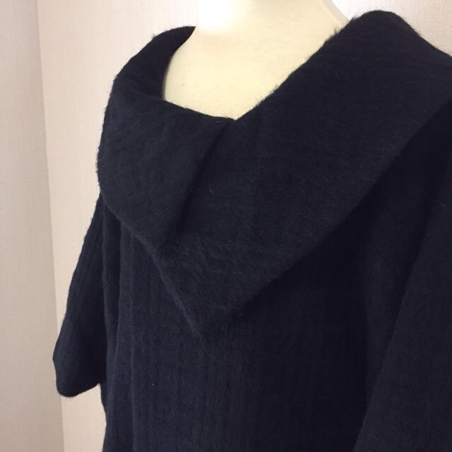 今期お品❗️アルパカ混 ロールカラー 和装ロングコート