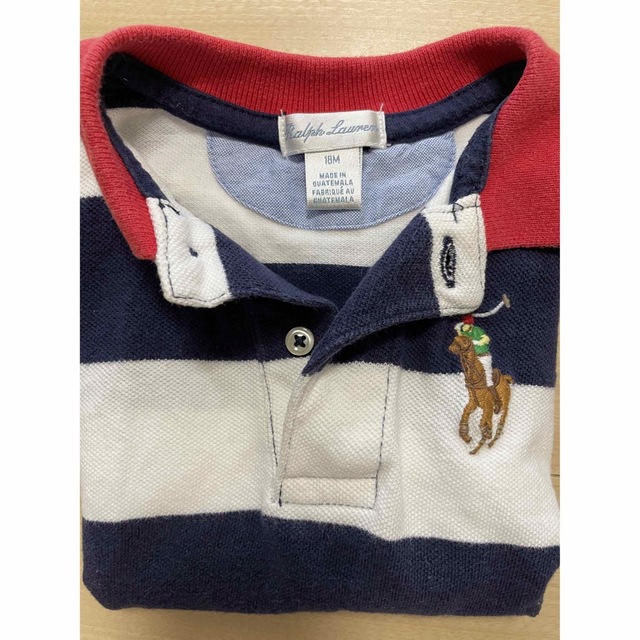 TOMMY HILFIGER(トミーヒルフィガー)のポロシャツ3点セット キッズ/ベビー/マタニティのベビー服(~85cm)(Ｔシャツ)の商品写真