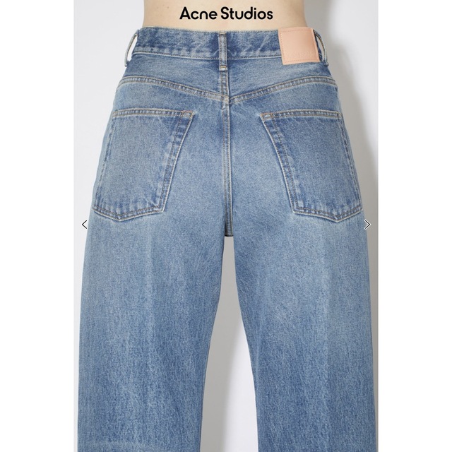 Acne Studios 1993 リラックスフィットジーンズ ブラック デニム