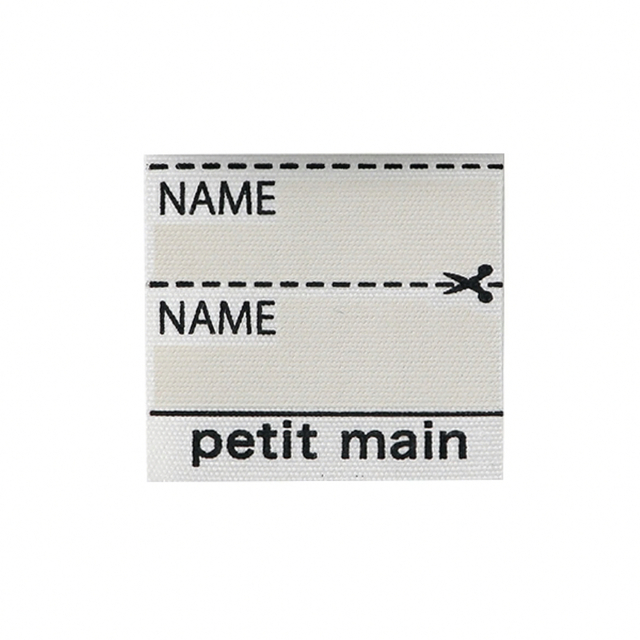 petit main(プティマイン)のプティマイン(petit main) オーガニックコットン 総柄8分袖Tシャツ キッズ/ベビー/マタニティのキッズ服女の子用(90cm~)(Tシャツ/カットソー)の商品写真