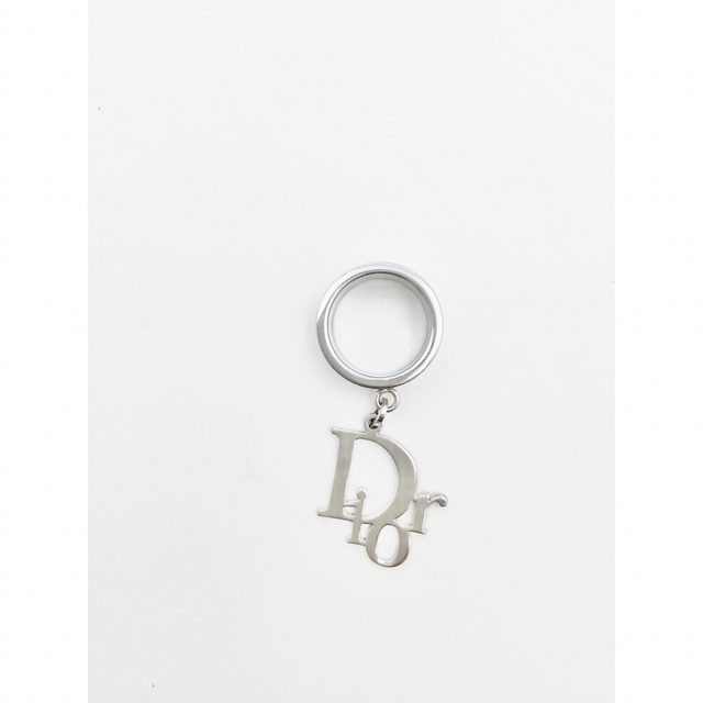 Christian Dior - 美品 クリスチャンディオール ロゴ プレート リング