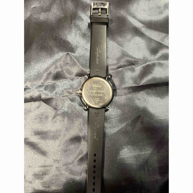 Chopard(ショパール)の【3000本限定】Chopard ショパール ハッピーセラミック 3Pダイヤ レディースのファッション小物(腕時計)の商品写真