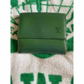 ルイヴィトン(LOUIS VUITTON)のルイヴィトン　エピグリーン　二つ折り財布　グリーン(財布)