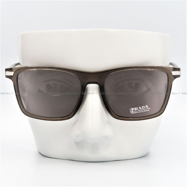 PRADA SPR 19X-F 09F-03D サングラス クリアブラウン 【日本産
