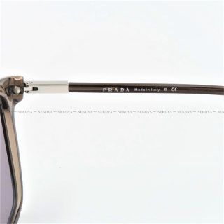 PRADA SPR 19X-F 09F-03D サングラス クリアブラウン