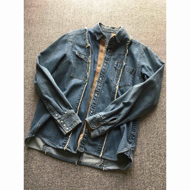 sacai 再構築デニムシャツ サイズ1 【本物保証】 noxcapital.de