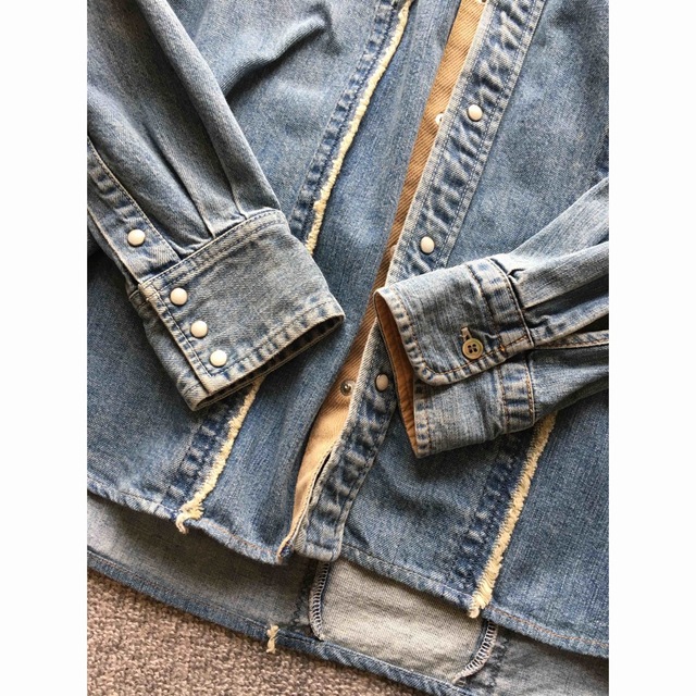 sacai 再構築デニムシャツ サイズ1 【本物保証】 noxcapital.de