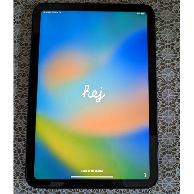 AFK14 完動品iPad Air(A1474)本体16GBシルバー送料込