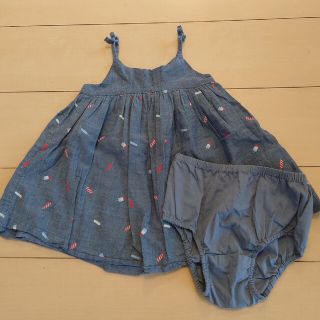 ベビーギャップ(babyGAP)のbabyGAP ワンピース　18-24m(ワンピース)