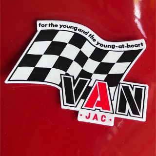 ヴァンヂャケット(VAN Jacket)のVANチエッカーフラッグsticker大変貴重！横9cmくらい耐候性良好タイプ(その他)