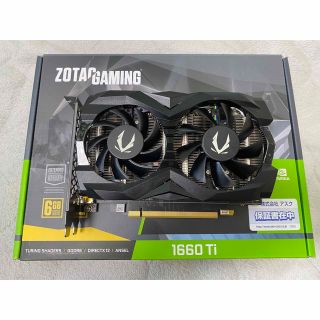 グラフィックボード ZOTAC GAMING GTX 1660 Ti 中古 ①(PCパーツ)