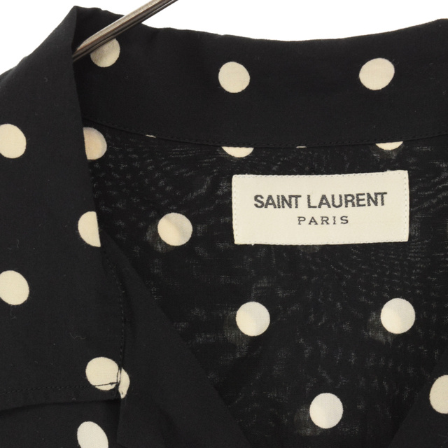 SAINT LAURENT PARIS サンローランパリ 16SS Polka Dot Rayon S/S