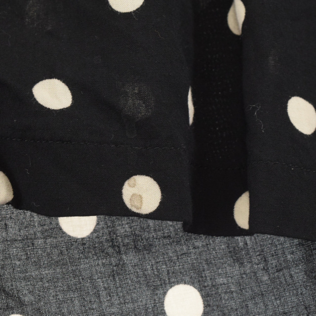 SAINT LAURENT PARIS サンローランパリ 16SS Polka Dot Rayon S/S