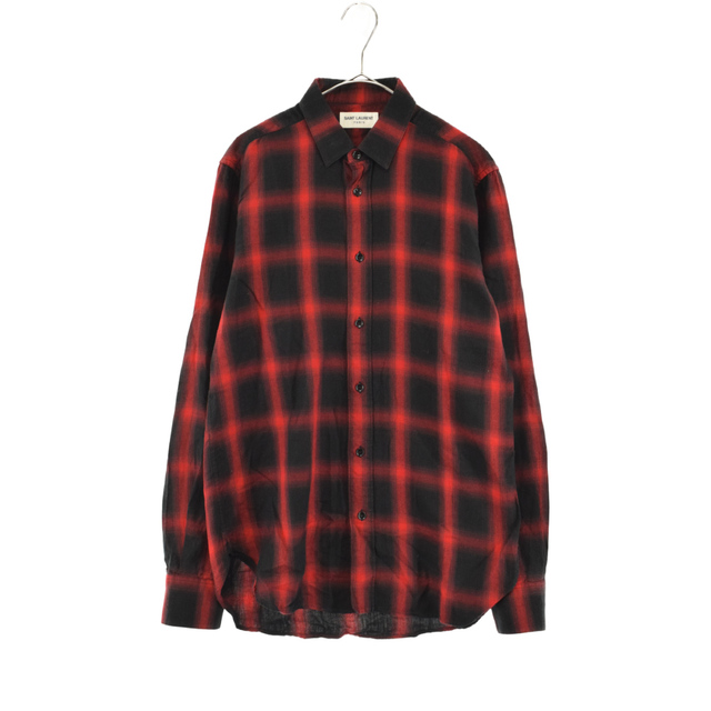 SAINT LAURENT PARIS サンローランパリ 17SS オンブレチェック総柄
