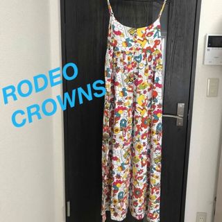 ロデオクラウンズ(RODEO CROWNS)のロデオクラウンズ　ロング　総柄　ワンピース(ロングワンピース/マキシワンピース)