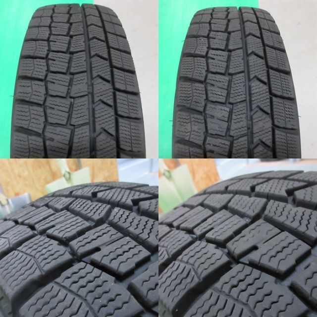 美品 アクア 175/65R15 2021年バリ山スタッドレス ポルテ スペイド