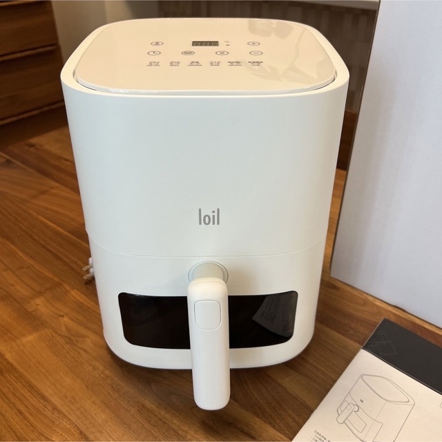 ヘルシーノンフライヤーloil ロイル スマホ/家電/カメラの調理家電(調理機器)の商品写真