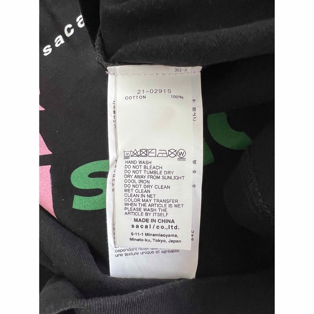 sacai(サカイ)のSACAI TRAN Sition Tシャツ　2 メンズのトップス(Tシャツ/カットソー(半袖/袖なし))の商品写真