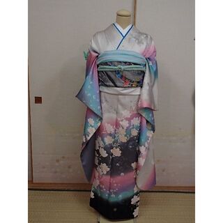 成人式 振袖セット 正絹 グラデーション 着物の通販 by ゆーみ's shop