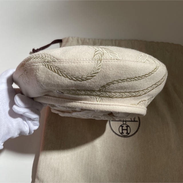 新作 エルメス HERMES フィネスのベレ・サントノレ 帽子 ベレー帽56 新作 エルメス HERMES フィネスのベレ・サントノレ 帽子 ベレー帽56