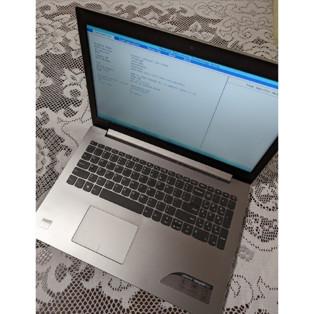 ジャンク lenovo ideapad 320-15AST 「62」 | フリマアプリ ラクマ