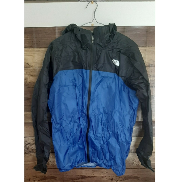 【美品】THE NORTH FACE/ストライクトレイルフーディー　Mサイズ青色