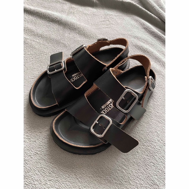 Jil Sander(ジルサンダー)のJIL SANDER  BIRKENSTOCK MIRANO BLACK 37 レディースの靴/シューズ(サンダル)の商品写真