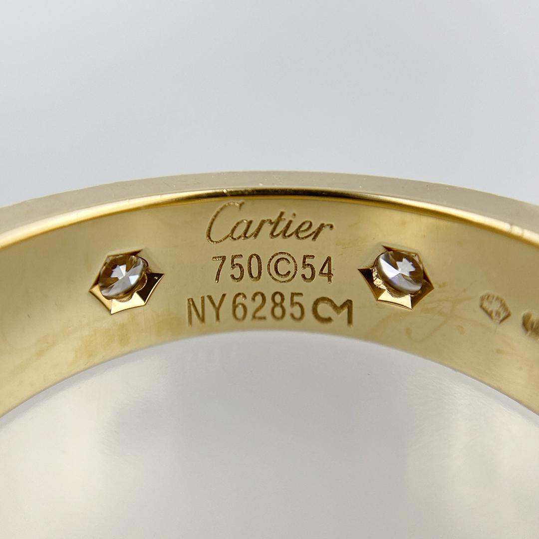 Cartier(カルティエ)のカルティエ ラブリング フルダイヤ リング レディースのアクセサリー(リング(指輪))の商品写真