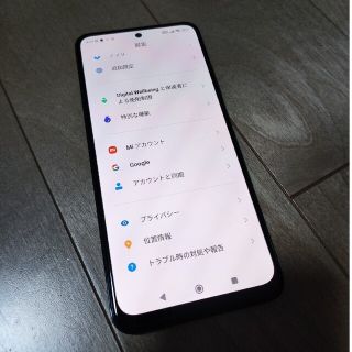 アンドロイド(ANDROID)の新品同様 SIMフリーRedmi Note11「ｸﾞﾗﾌｧｲﾄｸﾞﾚｰ」(スマートフォン本体)