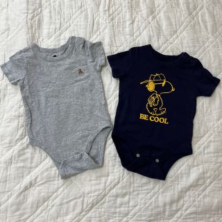 ベビーギャップ(babyGAP)の半袖ロンパース　GAP(ロンパース)