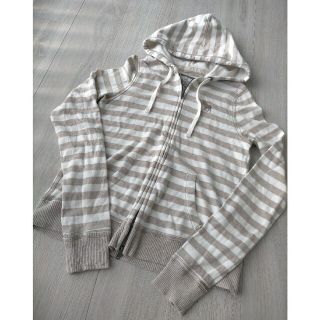 アバクロンビーアンドフィッチ(Abercrombie&Fitch)のAbercrombie＆Fitch ボーダー パーカー(パーカー)