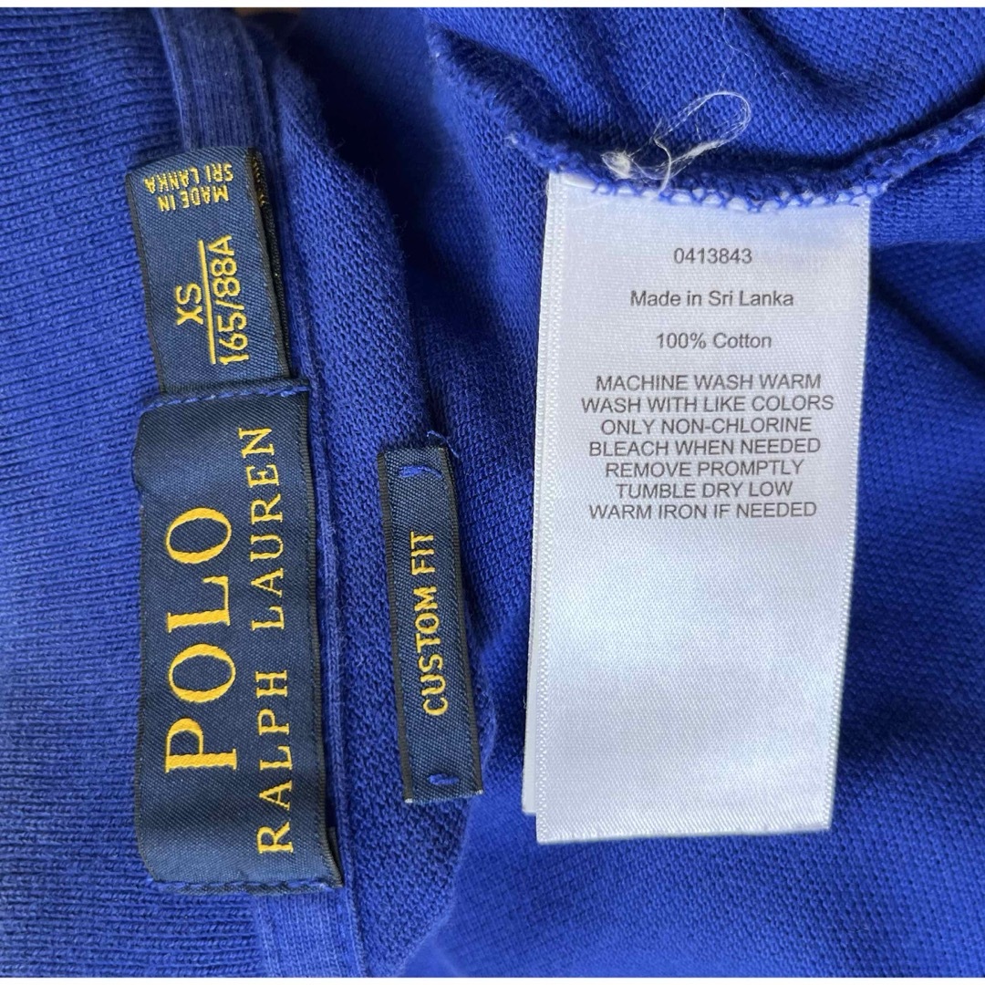 POLO RALPH LAUREN(ポロラルフローレン)のRALPHLAUREN CUSTAM FIT POLO SIZE XS スポーツ/アウトドアのゴルフ(ウエア)の商品写真