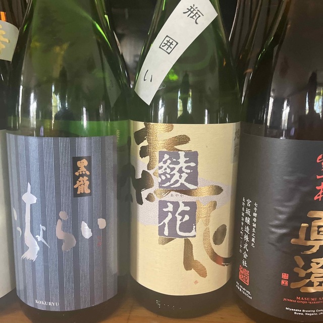 日本酒　六本　一升瓶 1