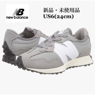 ニューバランス(New Balance)のNew Balance ニューバランス GS327 グレー レディース(スニーカー)