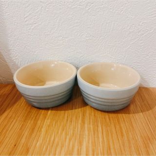 ルクルーゼ(LE CREUSET)のルクルーゼ プチ・ラムカン 2個セット(食器)