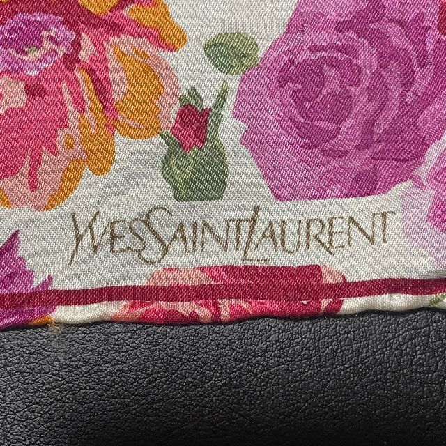 Yves Saint Laurent(イヴサンローラン)の【 YSL 】 イヴ サン ローラン スカーフ ④ レディースのファッション小物(バンダナ/スカーフ)の商品写真