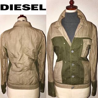 DIESEL送料込ディーゼル定価4万円程コートジャケットSイタリアデニムブランド