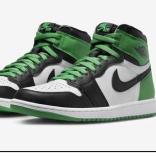 JORDAN 1 RETRO HIGH OG BLACK/LUCKY GREEN(スニーカー)