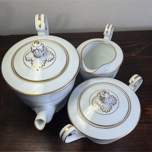 Noritake - オールドノリタケ 7050 ティーポット シュガーポット Noritake - オールドノリタケ 7050 ティーポット シュガーポット