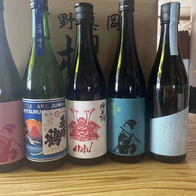 日本酒 四合瓶 たかちよ 自然郷など-