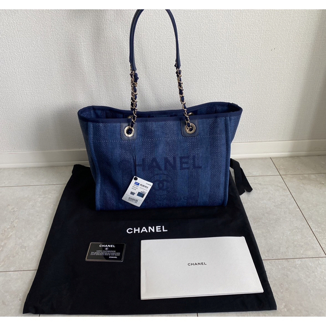 CHANELシャネル♡ドーヴィルチェーントートバッグ