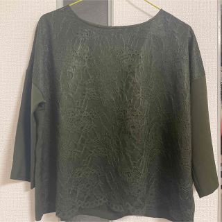 ユナイテッドアローズグリーンレーベルリラクシング(UNITED ARROWS green label relaxing)の新品　グリーンレーベルリラクシング　レーストップス(シャツ/ブラウス(長袖/七分))