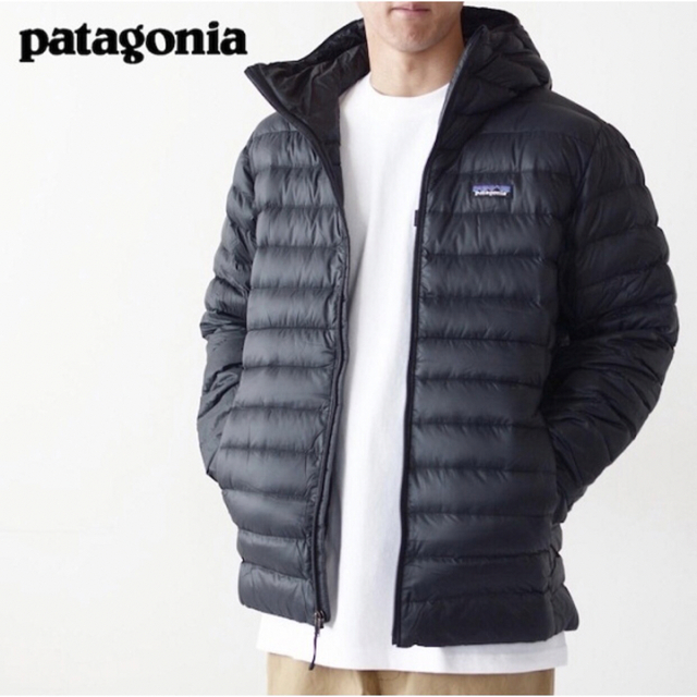 patagonia(パタゴニア)のpatagonia ダウンジャケット XL 84702 Men's ブラック メンズのジャケット/アウター(ダウンジャケット)の商品写真