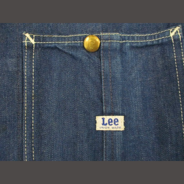 Lee(リー)のリー LEE 91-J カバーオール デニムジャケット ロングL  36 メンズのジャケット/アウター(カバーオール)の商品写真