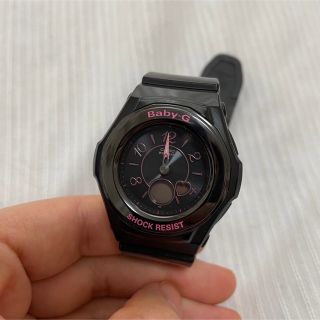 ベビージー(Baby-G)のG-SHOCK   Baby-G   黒×ピンク(腕時計)