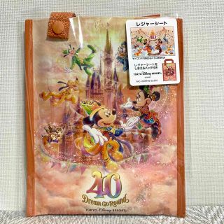 ディズニー(Disney)の東京ディズニーリゾート40周年 レジャーシート(キャラクターグッズ)