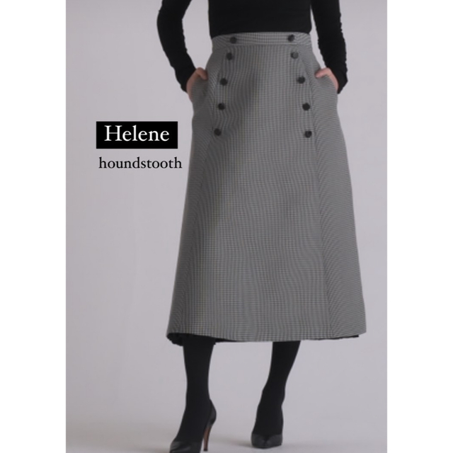 SHE Tokyo スカートHelene houndstooth 38サイズ | tradexautomotive.com