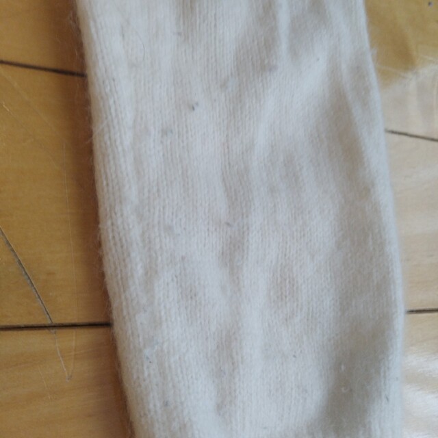 JUSGLITTY(ジャスグリッティー)のジャスグリッティー　アンゴラニット　白色 レディースのトップス(ニット/セーター)の商品写真