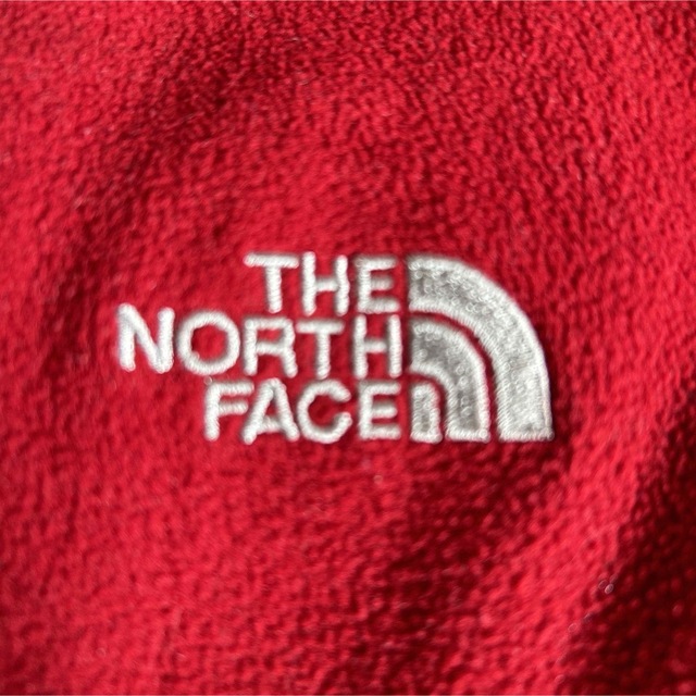 THE NORTH FACE(ザノースフェイス)の☆ヴィンテージ☆THE NORTHFACE フリースジャケット　赤　M メンズのジャケット/アウター(マウンテンパーカー)の商品写真