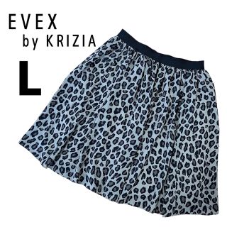 【◎限定1点◎】EVEX フレアスカート L 膝丈 レディース 夏 黒(ひざ丈スカート)